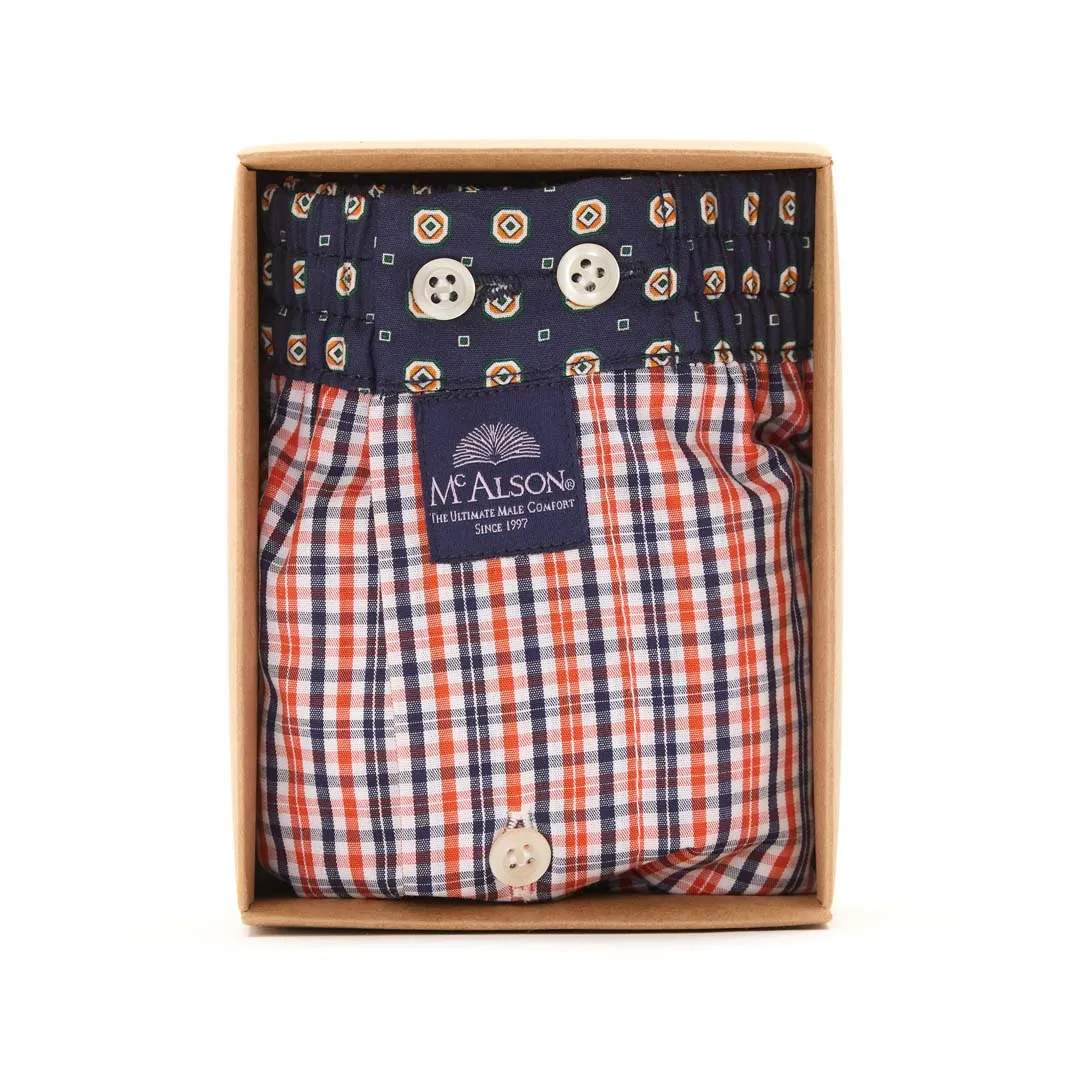 M5074 - Checkered orange