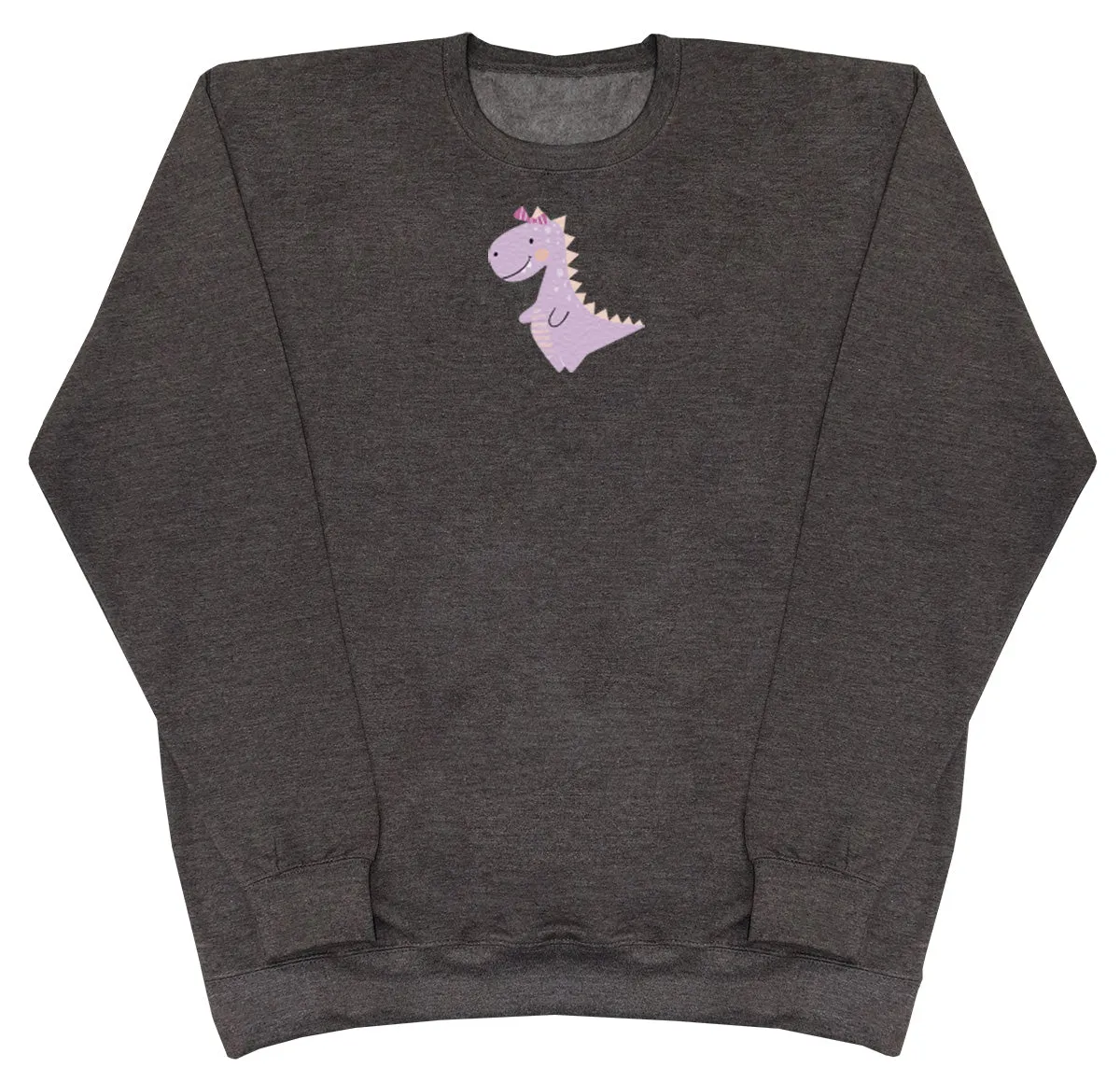 Pink Dino - Kids Oversized Comfy Sweater